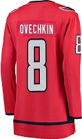 NHL Women's Washington Capitals Alex Ovechkin #8 Breakaway Home Replica Jersey