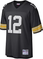 Mitchell & Ness Men's Pittsburgh Steelers Terry Bradshaw #12 1976 Black Throwback Jersey