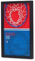 Open Road Philadelphia 76ers Printed Glass Sign