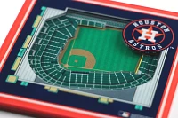 You the Fan Houston Astros 3D Stadium Views Coaster Set