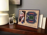 You the Fan New England Patriots 3D Picture Frame