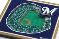 You the Fan Milwaukee Brewers Stadium View Coaster Set