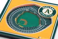 You the Fan Oakland Athletics Stadium View Coaster Set