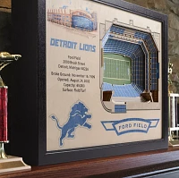 You the Fan Detroit Lions 25-Layer StadiumViews 3D Wall Art