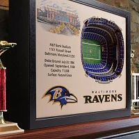 You the Fan Baltimore Ravens 25-Layer StadiumViews 3D Wall Art