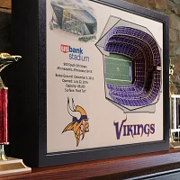 You the Fan Minnesota Vikings 25-Layer StadiumViews 3D Wall Art