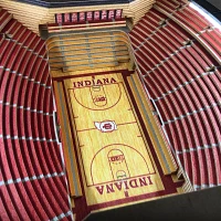 You The Fan Indiana Hoosiers 25-Layer StadiumViews Lighted End Table