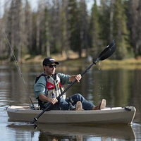 Lifetime Tamarack Muskie 100 Angler Kayak with Paddle Package