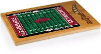 Picnic Time Arkansas Razorbacks Glass Top Cutting Board Set