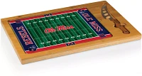 Picnic Time Ole Miss Rebels Glass Top Cutting Board Set