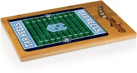 Picnic Time North Carolina Tar Heels Glass Top Cutting Board Set