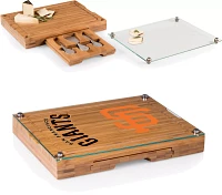 Picnic Time San Francisco Giants Concerto Glass Top Cheese Board and Knife Set