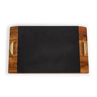 Picnic Time Colorado Rockies Acacia and Covina Slate Serving Tray