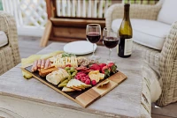 Picnic Time Los Angeles Dodgers Acacia and Covina Slate Serving Tray