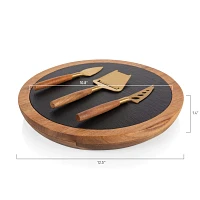 Picnic Time Atlanta Falcons Insignia Serving Board with Tools