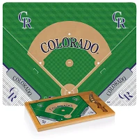 Picnic Time Colorado Rockies Glass Top Serving Board Set