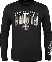 NFL Team Apparel Boys' New Orleans Saints Fan Fave 3-In-1 T-Shirt