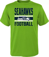 NFL Team Apparel Boys' Seattle Seahawks Fan Fave 3-In-1 T-Shirt