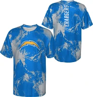 NFL Team Apparel Youth Los Angeles Chargers the Mix T-Shirt