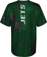 NFL Team Apparel Youth New York Jets the Mix T-Shirt