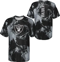 NFL Team Apparel Youth Las Vegas Raiders the Mix T-Shirt