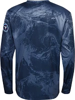 NFL Team Apparel Youth Tennessee Titans Cover 2 Long Sleeve T-Shirt