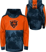 NFL Team Apparel Youth Chicago Bears All Out Blitz Color Hoodie