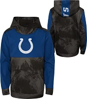 NFL Team Apparel Youth Indianapolis Colts All Out Blitz Color Hoodie