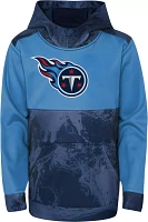 NFL Team Apparel Youth Tennessee Titans All Out Blitz Color Hoodie