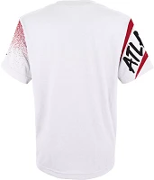 NFL Team Apparel Youth Atlanta Falcons Game Time White T-Shirt