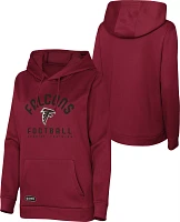 NFL Combine Women's Atlanta Falcons Game Hype Team Color Hoodie