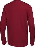 NFL Combine Men's Atlanta Falcons Side Drill Long Sleeve T-Shirt