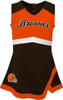 NFL Team Apparel Toddler Cleveland Browns Cheer Dress