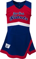 NFL Team Apparel Toddler New York Giants Cheer Dress