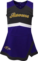 NFL Team Apparel Toddler Baltimore Ravens Cheer Dress