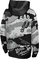 Outerstuff Youth San Antonio Spurs Over The Limit Black Sublimated Hoodie