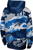 Outerstuff Youth Oklahoma City Thunder Over The Limit Navy Sublimated Hoodie