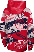 Outerstuff Youth Washington Wizards Over The Limit Red Sublimated Hoodie