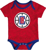 Outerstuff Infant Los Angeles Clippers 3pc Creeper Set