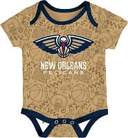 Outerstuff Infant New Orleans Pelicans 3pc Creeper Set