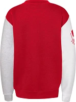 Gen2 Youth Ohio State Buckeyes Scarlet Crew Pullover Sweatshirt