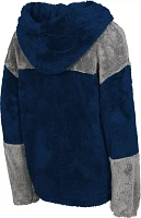 Gen2 Girls' Michigan Wolverines Navy Fleece Teddy Hoodie