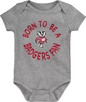 Gen2 Infant Wisconsin Badgers 3-Piece Creeper