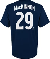 NHL Youth Colorado Avalanche Nathan MacKinnon #29 Navy T-Shirt