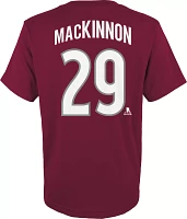 NHL Youth Colorado Avalanche Nathan MacKinnon #29 Maroon Player T-Shirt