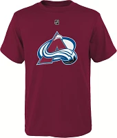 NHL Youth Colorado Avalanche Nathan MacKinnon #29 Maroon Player T-Shirt