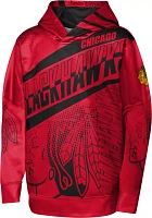 NHL Youth Chicago Blackhawks Home Ice Red Pullover Hoodie