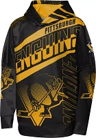 NHL Youth Pittsburgh Penguins Home Ice Black Pullover Hoodie