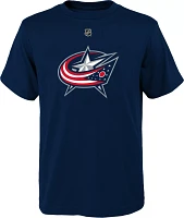 NHL Youth Columbus Blue Jackets Johnny Gaudreau #13 Navy T-Shirt