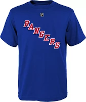 NHL Youth New York Rangers Matt Rempe #73 Blue T-Shirt